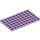 LEGO Lavendel Platte 6 x 10 (3033)