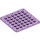 LEGO Lavender Plate 6 x 6 Flex (79998)