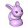 LEGO Lavender Rabbit Baby with Metallic Pink nose (66361 / 66362)