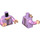 LEGO Lavande Rapunzel Minifig Torse (973 / 76382)