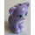 LEGO Lavanda Sitting Gato con Verde Ojos (66363 / 66364)