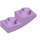 LEGO Lavendel Helling 1 x 2 Gebogen Omgekeerd (24201)