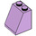 LEGO Lavendel Steigung 2 x 2 x 2 (65°) mit Unterrohr (3678)