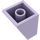 LEGO Lavendel Steigung 2 x 2 x 2 (65°) mit Unterrohr (3678)
