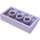 LEGO Lavendel Helling 2 x 4 Gebogen met buizen aan de onderzijde (88930)
