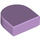 LEGO Lavender Tile 1 x 1 Half Oval (24246 / 35399)