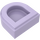 LEGO Lavender Tile 1 x 1 Half Oval (24246 / 35399)