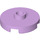 LEGO Lavender Tile 2 x 2 Round with Stud (18674)