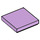 LEGO Lavender Tile 2 x 2 with Groove (3068 / 88409)