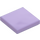 LEGO Lavender Tile 2 x 2 with Groove (3068 / 88409)