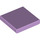 LEGO Lavender Tile 2 x 2 with Groove (3068 / 88409)