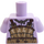 LEGO Lavanda Torso con Tostado oscuro Armadura y Celeste oscuro Jewel y Picos (973 / 76382)