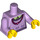 LEGO Lavendel Torso mit Pullover und Rot Halskette (973 / 88585)