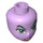 LEGO Lavender Ursula Female Minidoll Head (33836 / 92198)