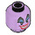 LEGO Lavender Ursula Minifigure Head (Recessed Solid Stud) (3626 / 26101)