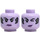 LEGO Lavendel Widowmaker Minifigure Kopf (Einbau-Vollbolzen) (3626 / 46933)
