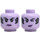 LEGO Lavender Widowmaker Minifigure Head (Recessed Solid Stud) (3626 / 46933)