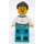 LEGO Lee (Black Bun Hair) Minifigure