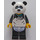 LEGO Lee Roller met Panda Hoed
