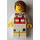 LEGO Lego Brand Store Male, Rugby Shirt avec Noir Number &#039;1&#039; Figurine