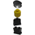LEGO Legoland - Schwarz Minifigur