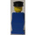 LEGO Legoland Man Blauw Top en Zwart Hoed Minifiguur