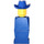 LEGO Legoland Old Type mit Blau Cowboy Hut Minifigur