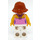 LEGO Legoland Woman mit Pink Shirt Minifigur