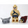 LEGO Lennox mit Silber Schulter Armour und Chi Minifigur
