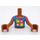 LEGO Leo (Azure Shirt with Coral Trim) Friends Torso (Boy) (73161)