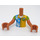 LEGO Leo (Yellow/Dark Azure/Lime Shirt) Friends Torso (Boy) (73161)