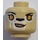 LEGO Li&#039;Ella Minifigur Hoved (Forsænket solid knops) (3626 / 17661)