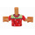 LEGO Liann with Red Shirt Friends Torso (73141 / 92456)