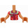 LEGO Liann with Red Shirt Friends Torso (73141 / 92456)