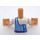 LEGO Liann met Kort Dungarees Friends Torso (73141 / 92456)