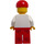 LEGO Reddingsbrigade, Mannelijk met Rood Poten, Rood Pet Minifiguur