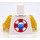 LEGO Lifeguard Minifig Torso (973 / 76382)