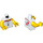 LEGO Lifeguard Minifig Torso (973 / 76382)