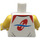 LEGO Lifeguard with Red Trousers Minifig Torso (973 / 76382)