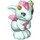 LEGO Helles Aqua Baby Drachen mit Pink (Lula) (33915)