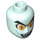 LEGO Light Aqua Balthazar Vampire Bat Male Minidoll Head (57491 / 92240)