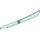 LEGO Light Aqua Blade 1 x 10 with Bar (98137)