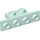 LEGO Light Aqua Bracket 1 x 2 - 1 x 4 with Square Corners (2436)