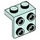 LEGO Aqua clair Support 1 x 2 avec 2 x 2 (21712 / 44728)