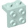 LEGO Light Aqua Bracket 1 x 2 with 2 x 2 (21712 / 44728)