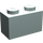 LEGO Aqua clair Brique 1 x 2 avec tube inférieur (3004 / 93792)