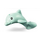 LEGO Light Aqua Dolphin with Black Eyes (51070)