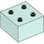 LEGO Light Aqua Duplo Brick 2 x 2 (3437 / 89461)