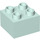 LEGO Aqua clair Duplo Brique 2 x 2 (3437 / 89461)