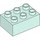 LEGO Aqua clair Duplo Brique 2 x 3 (87084)